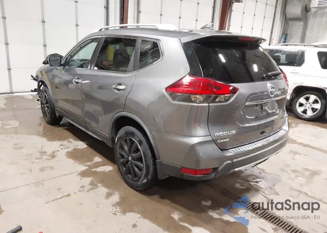 2017 Nissan Rogue Sv z USA, uszkodzony, nr VIN KNMAT2MV8HP591002